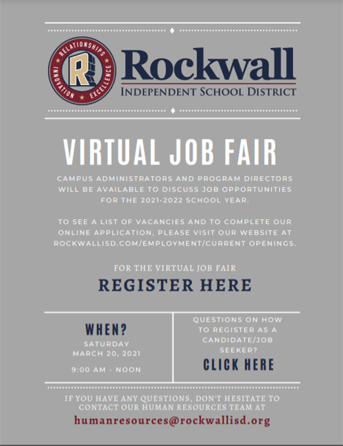 Virtual Job Fair  