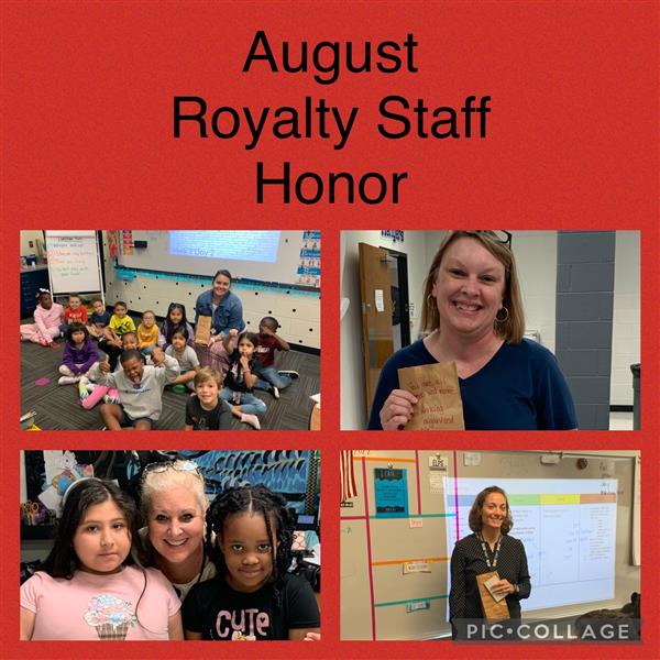 August Staff Royalty