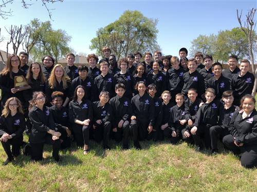 Cain MS Symphonic and Honors Bands Win Double Sweepstakes at Region 25 UIL Concert and Sight-Reading Contest 