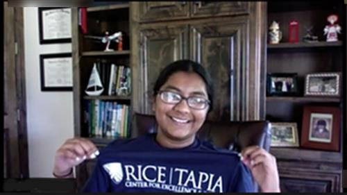 Rockwall-Heath HS Student Attends Prestigious Virtual STEM Camp Over Summer at Rice University 